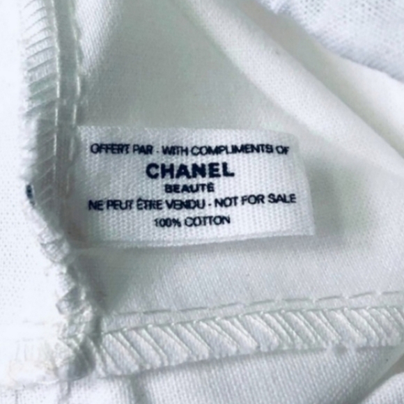 Chanel White Drawstring Dust Cover Bag BRAND NEW UNUSED - Picture 7 of 8